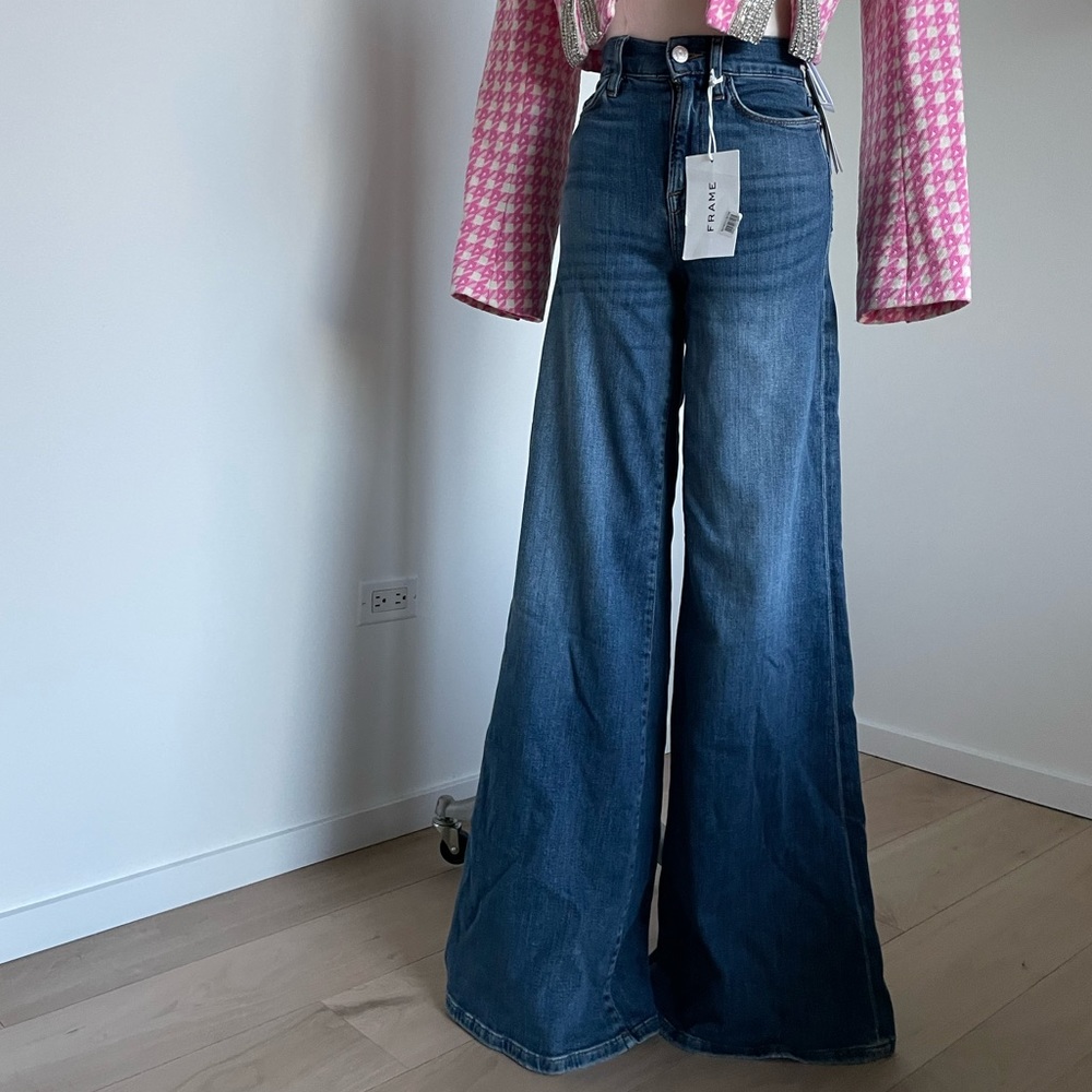 NWT Frame Denim Le Palazzo Pants SZ 24
